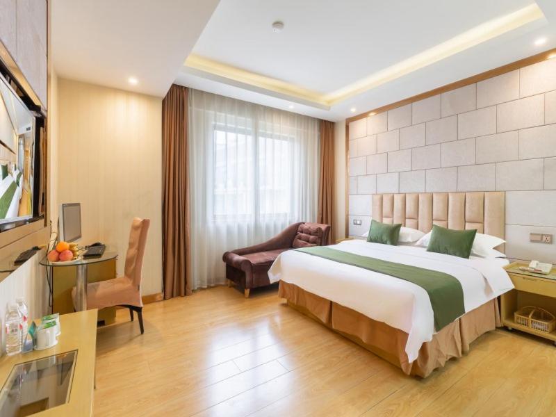 Greentree Inn Zhejiang Jinhua Yiwu International Trade City Changchun Street Shell Hotel Bagian luar foto