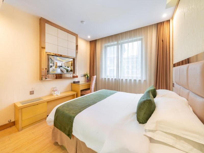 Greentree Inn Zhejiang Jinhua Yiwu International Trade City Changchun Street Shell Hotel Bagian luar foto