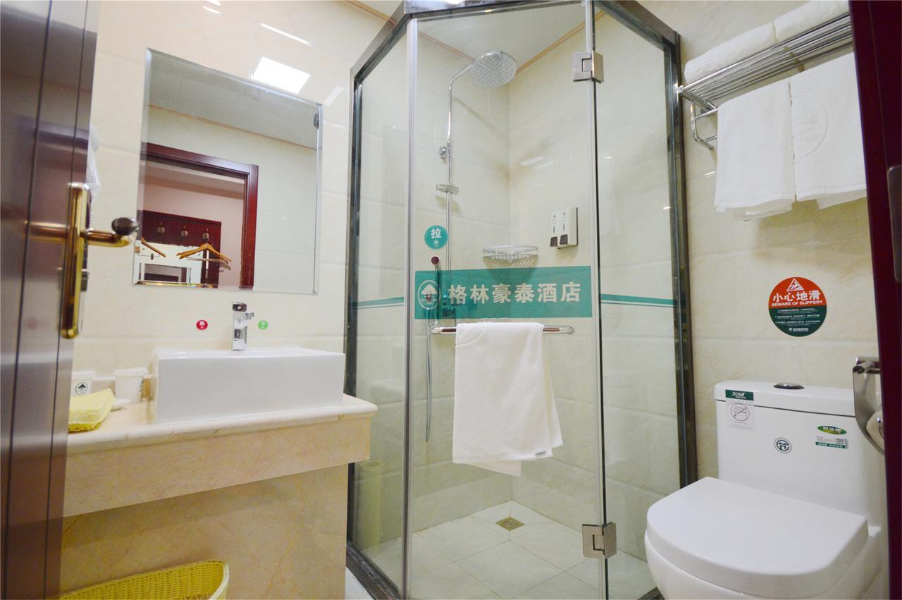 Greentree Inn Zhejiang Jinhua Yiwu International Trade City Changchun Street Shell Hotel Bagian luar foto