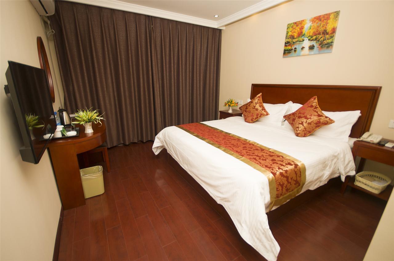 Greentree Inn Zhejiang Jinhua Yiwu International Trade City Changchun Street Shell Hotel Bagian luar foto