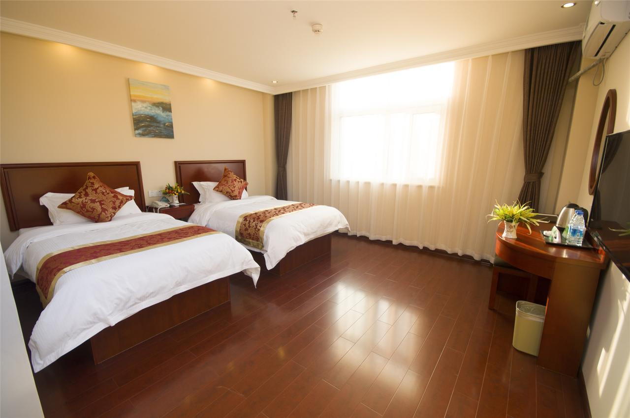 Greentree Inn Zhejiang Jinhua Yiwu International Trade City Changchun Street Shell Hotel Bagian luar foto