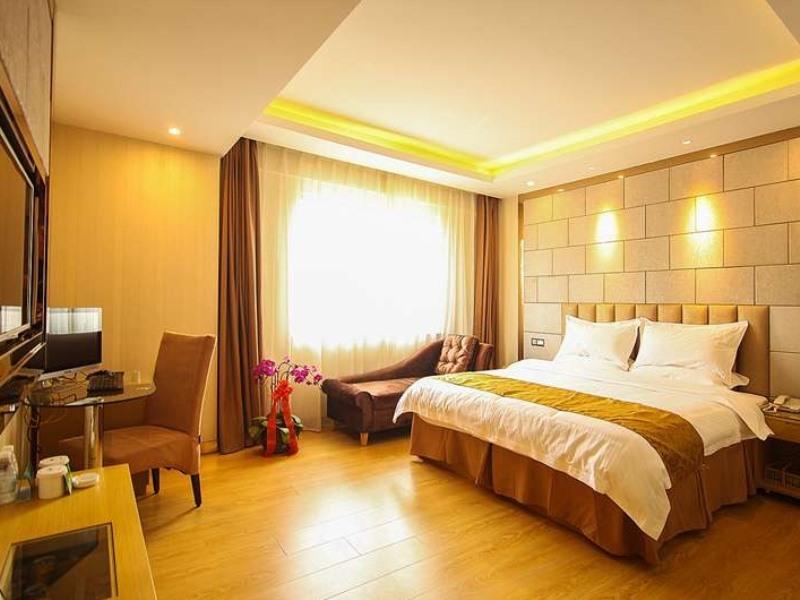 Greentree Inn Zhejiang Jinhua Yiwu International Trade City Changchun Street Shell Hotel Bagian luar foto